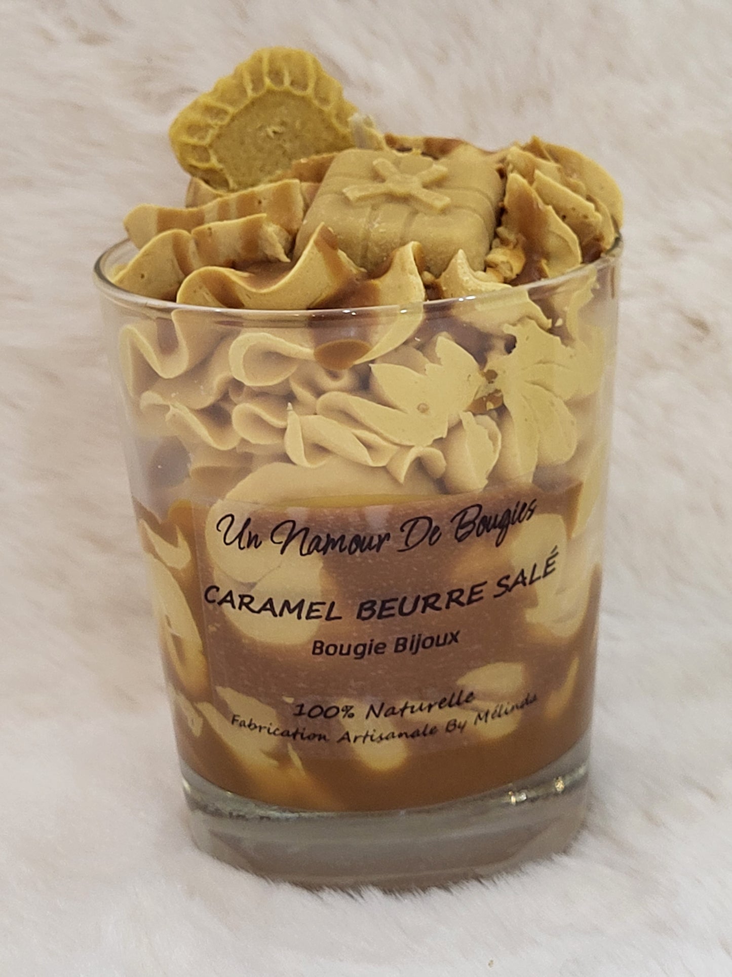 Bougie Bijoux CARAMEL BEURRE SALÉ