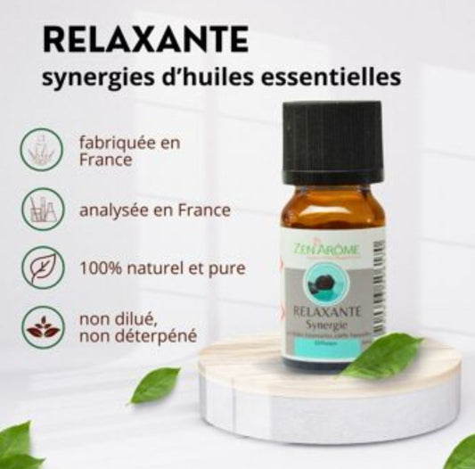 Huile Essentielle Synergie RELAXANTE