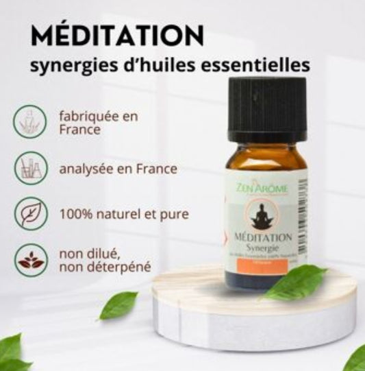 Huile Essentielle Synergie MÉDITATION