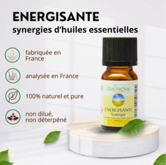 Huile Essentielle Synergie ÉNERGISANTE