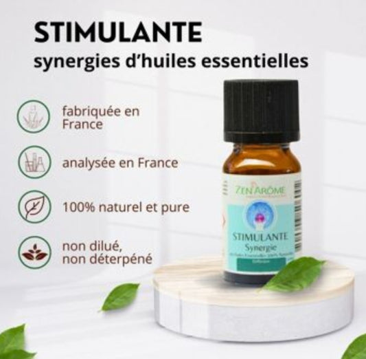 Huile Essentielle Synergie STIMULANTE